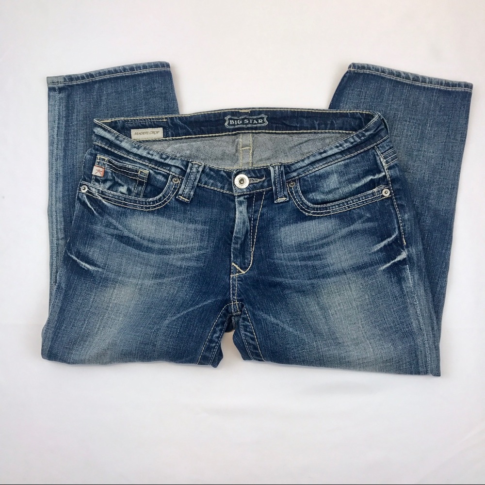 Big Star Maddie Crop Celine size 27